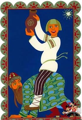 Раскраски сказки Горшеня