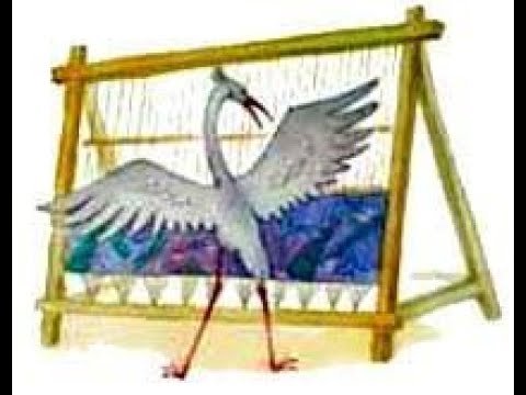 Журавлиные перья японская народная сказка