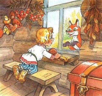 Жихарка кот и петух