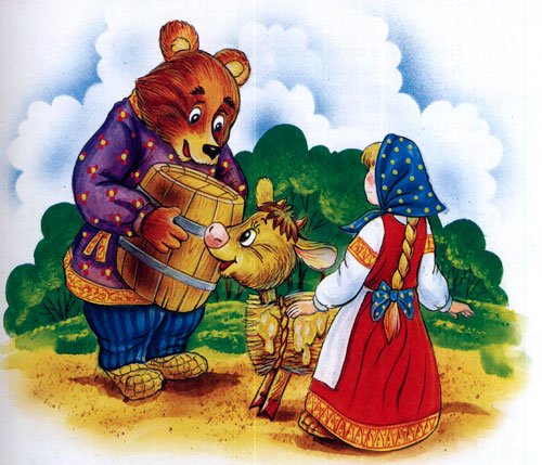 Белый бычок смоляной бочок