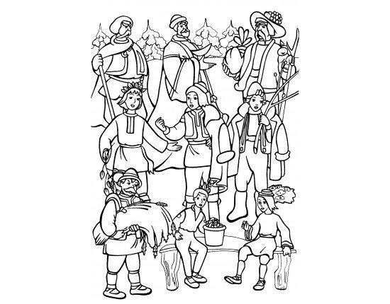 Сказка семь Симеонов семь работников