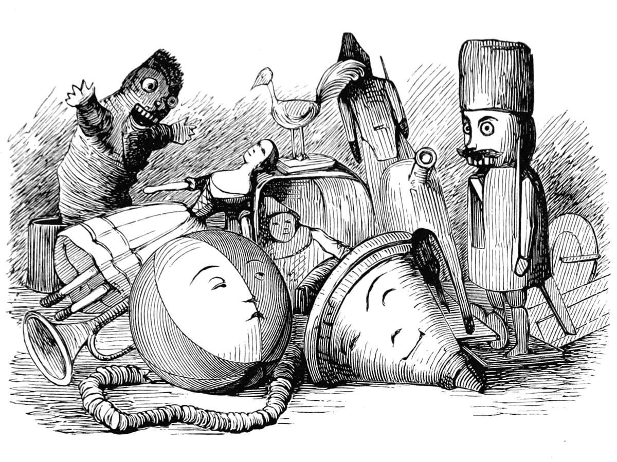 Иллюстрация к сказке чайник Ганс христиан Андерсен