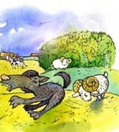 Волк и баран сказка