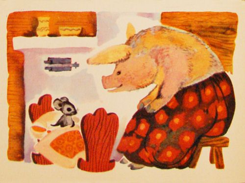 Маршак сказка о глупом мышонке