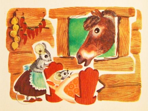 Маршак глупый маленький мышонок