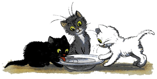 Сутеев три котенка иллюстрации