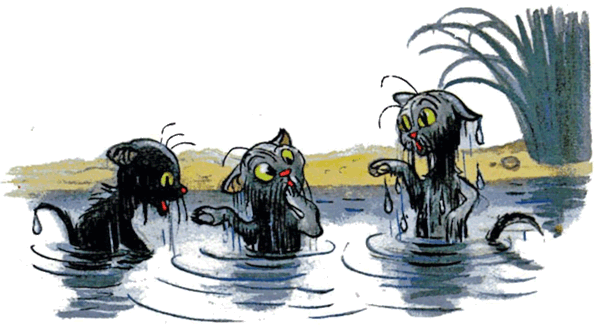 Сказки Сутеева три котенка