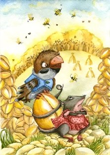 Сказка про воробья