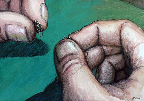 Сказе «Левша» н.с.Лескова по иллюстрациям Кукрыниксов: