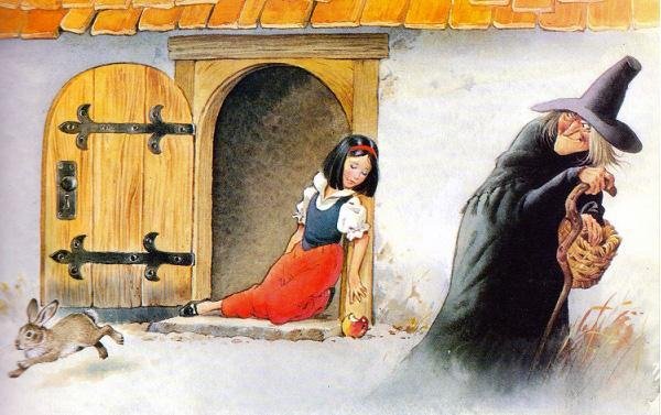 Сказка Снегурочка братья Гримм