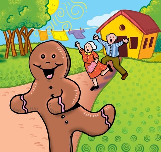 The Gingerbread man сказка