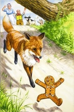 The Gingerbread man сказка