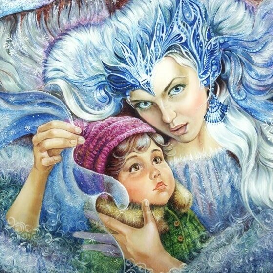 Егоренкова Галина иллюстрации Снежная Королева