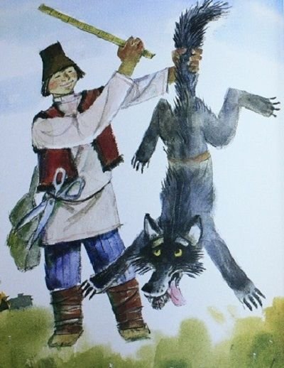 Белорусская сказка глупый волк