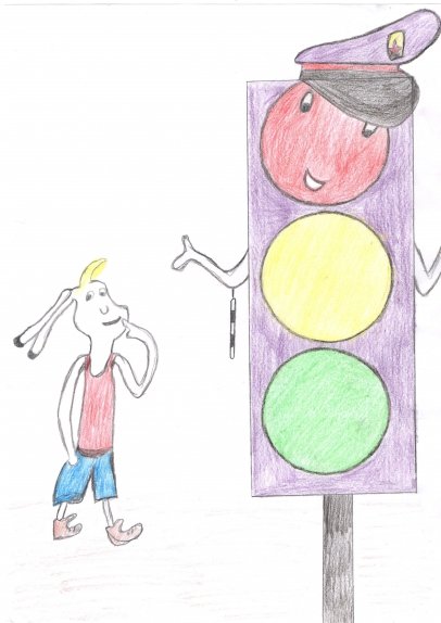 Рисуем сказочные светофоры