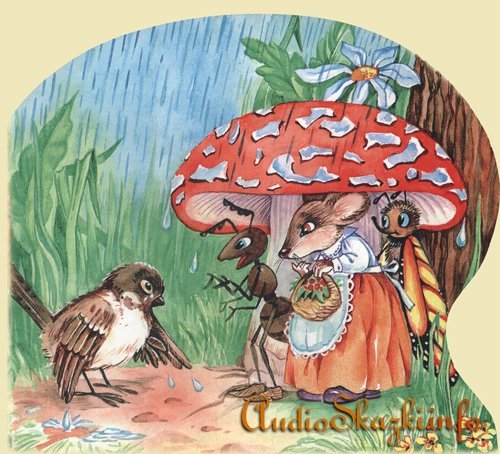 Владимир Сутеев под грибом