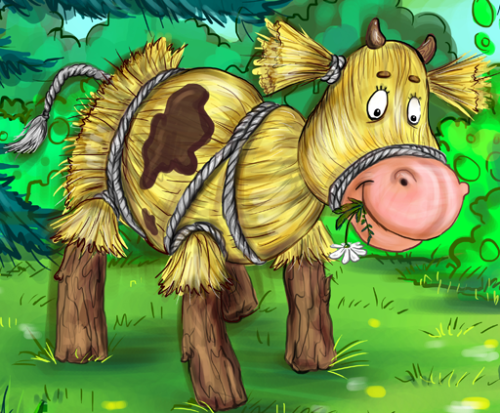 Сказки. Бычок - смоляной бочок