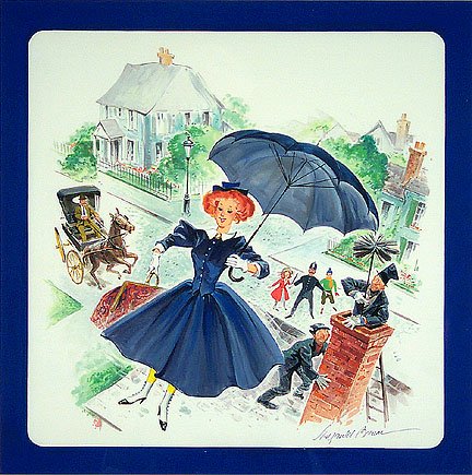 Иллюстрация к сказке Мэри Поппинс