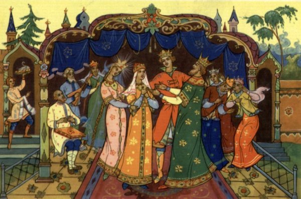 Король и Королева мультяшный