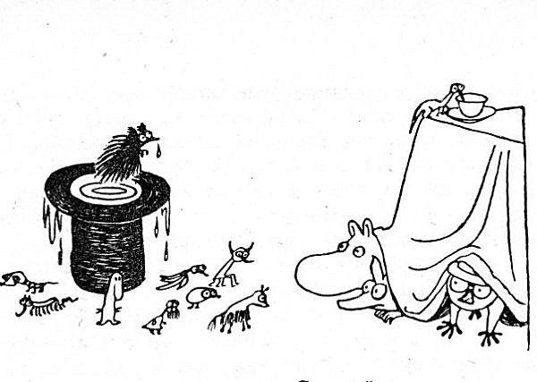 Шляпа волшебника из Муми троллей