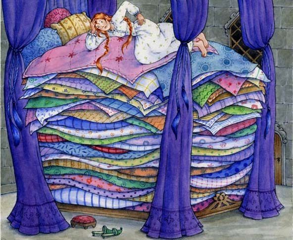 Андерсен принцесса на горошине