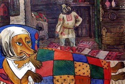 Лиса нянька финская сказка