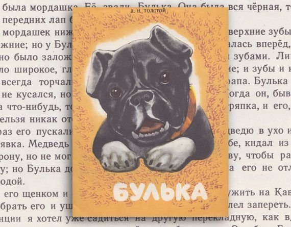 Иллюстрации Лев Николаевич толстой Булька