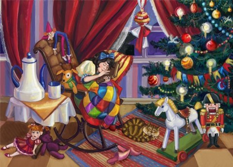 Максим Митрофанов иллюстрации Щелкунчик