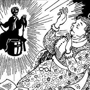 Чугунная бабушка п.п. Бажова