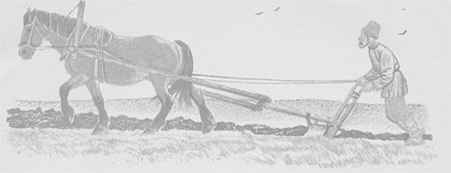 Два плуга Ушинский рисунок