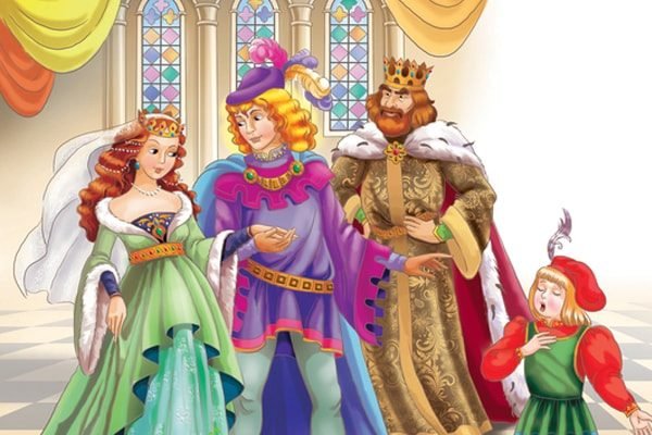 Картина с Персеем который пришел свататься