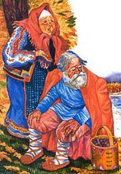 Иллюстрация жена доказчица