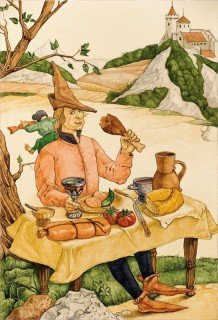 Скатерть Самобранка из сказки