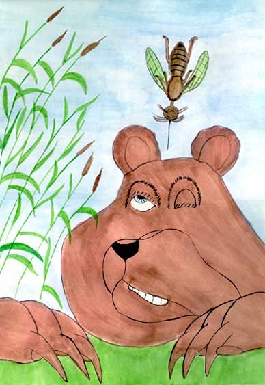 Сказка про комара-Комаровича и про мохнатого Мишу