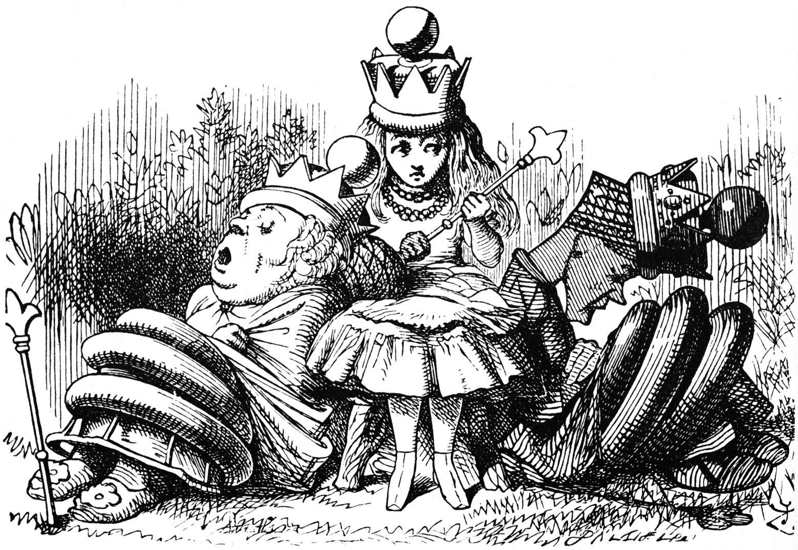 Шахматная доска пики Алиса в стране чудес