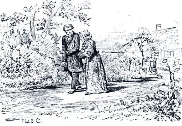 Повесть Николая Васильевича Гоголя «Старосветские помещики»