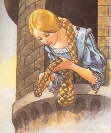 Рапунцель сказка братьев Гримм