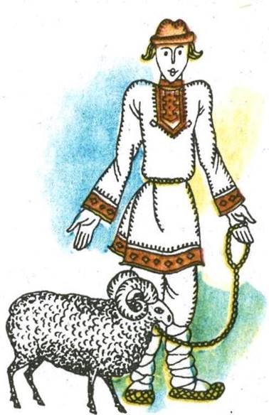 Мудрая невеста Марийская сказка рисунок