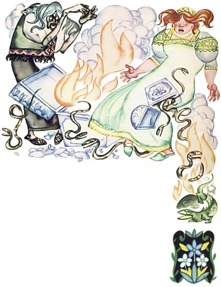 Чёрная уточка карельская сказка