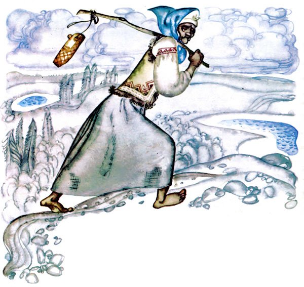 Красавица насто карельская сказка