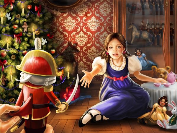 Максим Митрофанов иллюстратор Щелкунчик