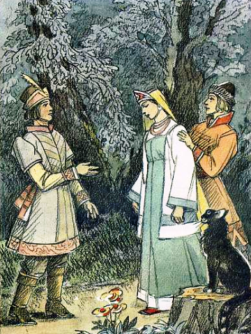 Коваль сказка о Серебряном Соколе