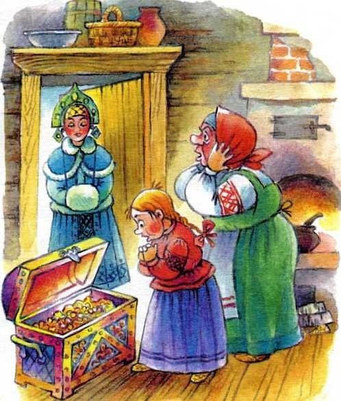 Морозко дочь мачехи