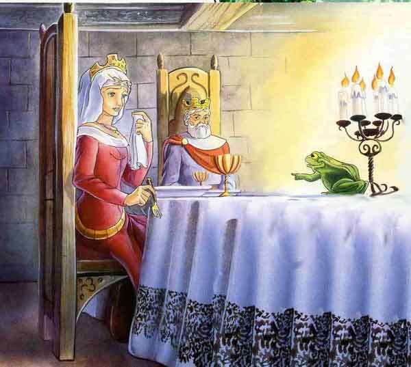 Принц Лягушонок братья Гримм