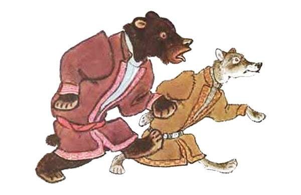 Сказка Плюх пришел Калмыцкая сказка