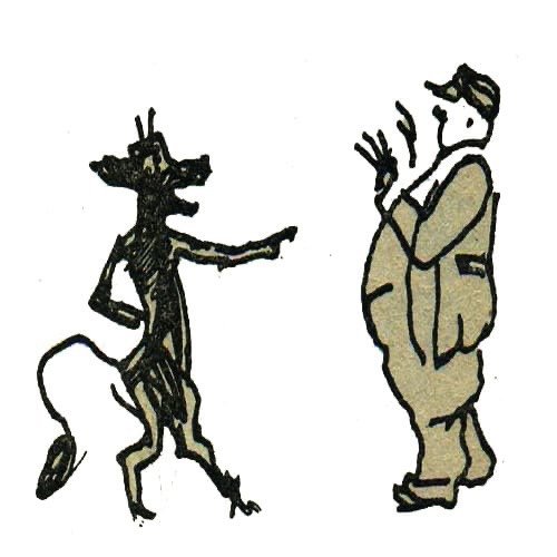 Солдат и черт сказка