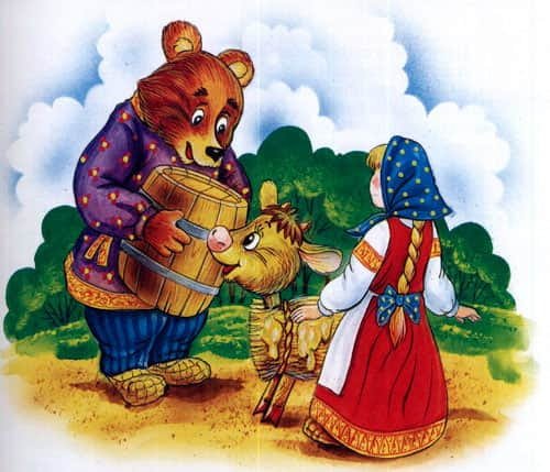 Сказка соломенный бычок смоляной