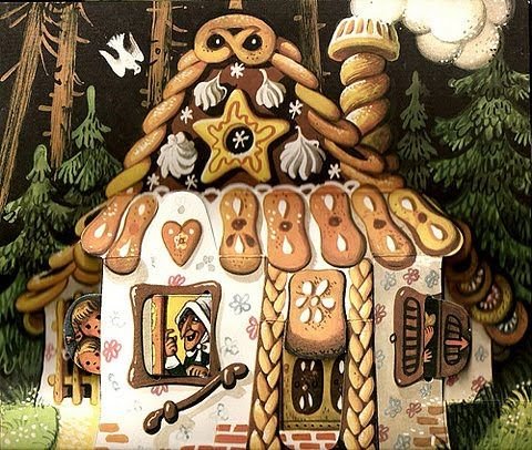 Братья Гримм "Пряничный домик"