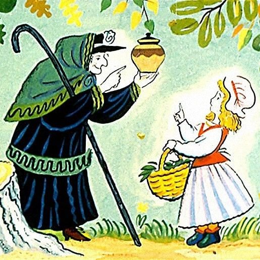 Братья Гримм "горшок каши"