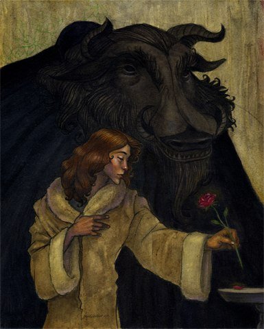 Красавица и чудовище Дисней